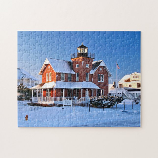 Sea Girt Lighthouse, New Jersey Puzzle (Horizontal)