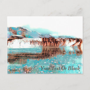 Sea Glacier Postkarte