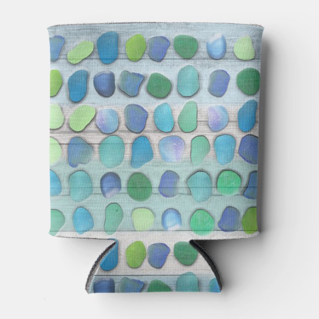 Sea Glass and Driftwood Dosenkühler (Vorderseite)