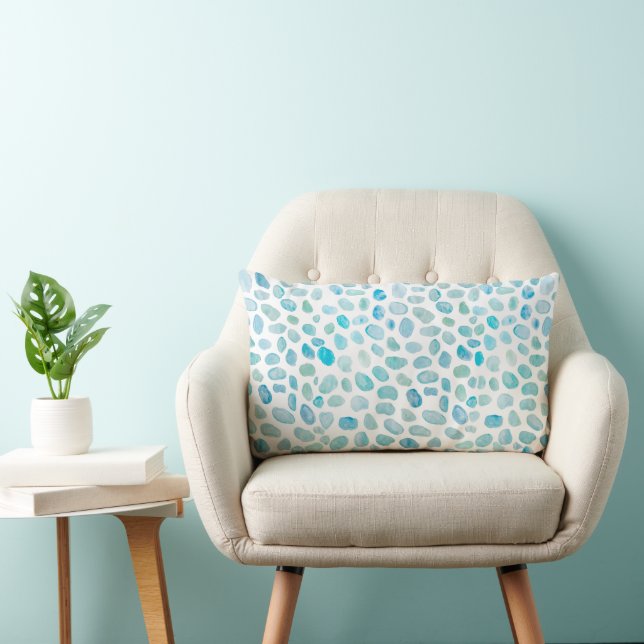 Sea Glass Beach Throw Kissen (Stuhl )