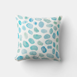 Sea Glass Beach Throw Kissen
