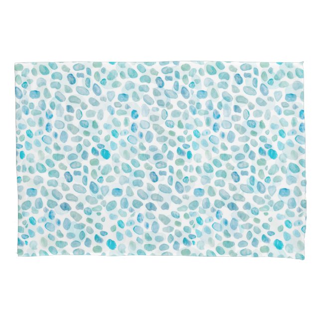 Sea Glass Beach Throw Kissenbezug (Vorderseite)