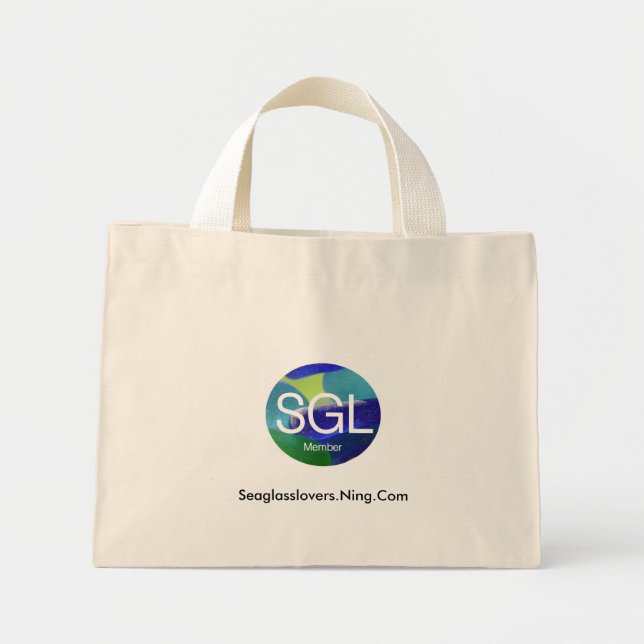 Sea Glass Love Tasche (Vorne)