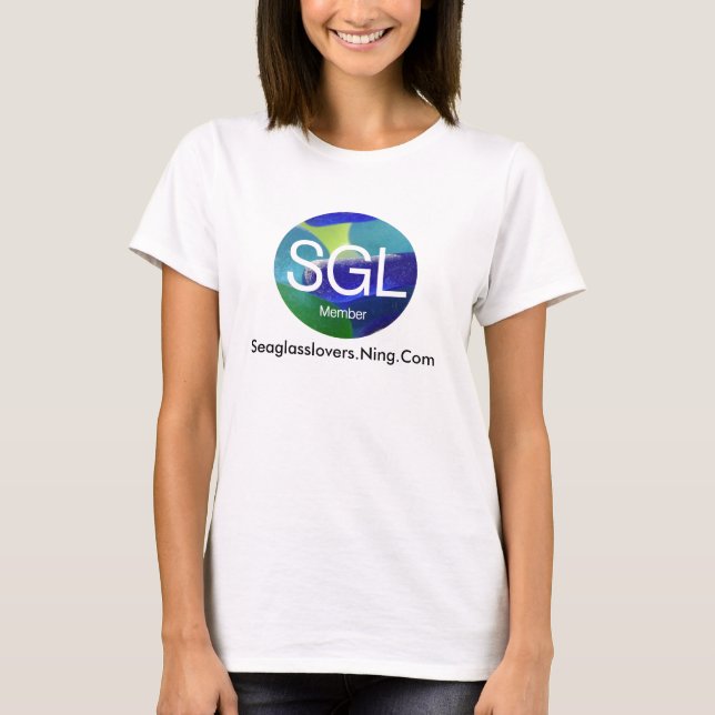 Sea Glass Lovers T - Shirt (Vorderseite)