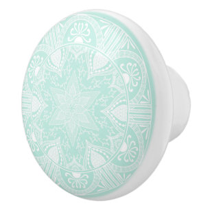 Sea Glass Mandala Keramikknauf