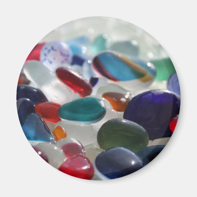 Sea Glass Multi's Magnet (Vorne)