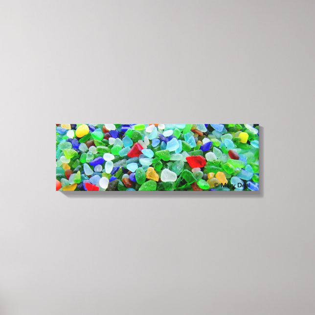 Sea Glass Mural Leinwanddruck (Vorderseite)