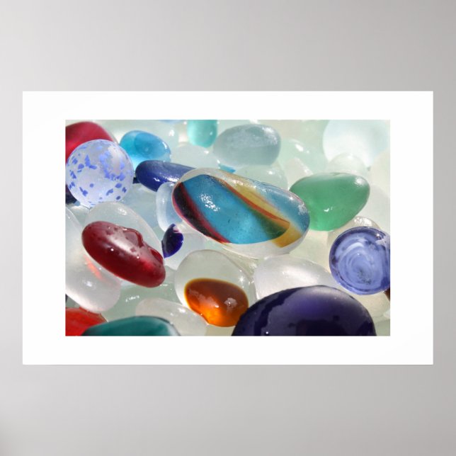 Sea Glass Treasure Poster (Vorne)