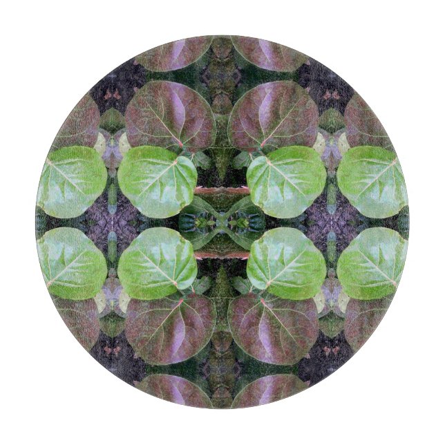 Sea Grapes Pattern Schneidebrett (Vorderseite)