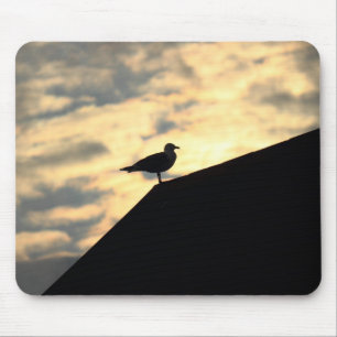 Sea Gull Sunset Mousepad