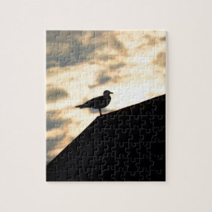 Sea Gull Sunset Puzzle