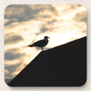 Sea Gull Sunset Untersetzer