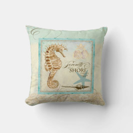 Sea Horse Coastal Beach - Wohngestaltung Kissen
