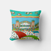 Sea Isle Band Muschel Pillow