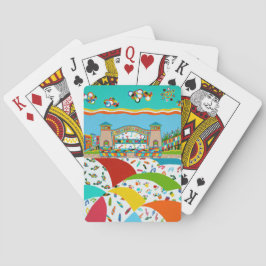 Sea Isle City Band Muschel Poker Cards Spielkarten