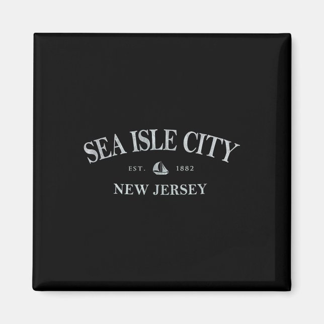 Sea Isle City New Jersey _ Sea Isle City Nj Sailbo Magnet (Vorne)