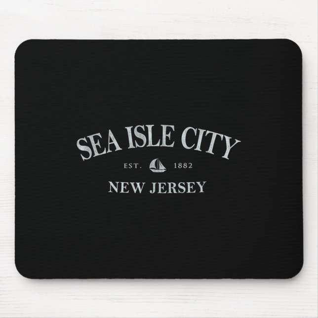 Sea Isle City New Jersey _ Sea Isle City Nj Sailbo Mousepad (Vorne)