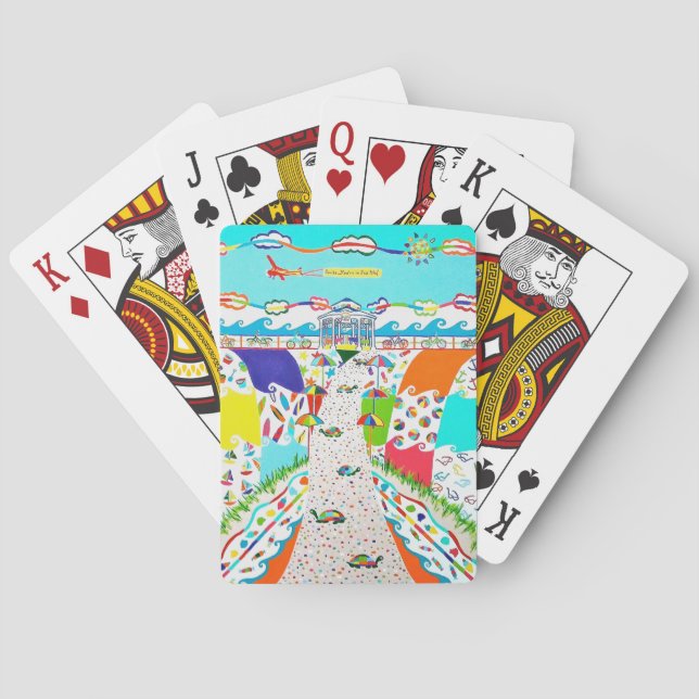 Sea Isle City Spielkarten (Rückseite)