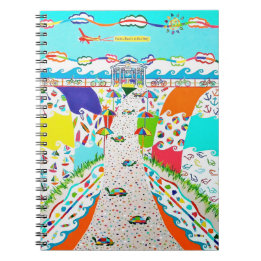 Sea Isle Promenade Spiral Notebook Notizblock