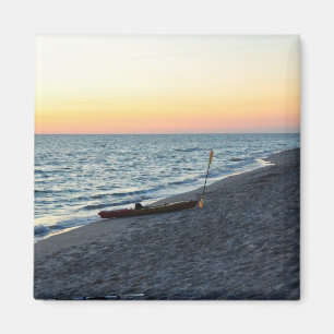 Sea Kayak am Strand Sand Captiva Island Magnet
