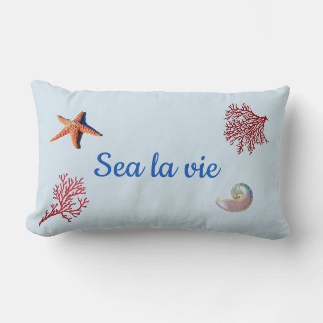 Sea la vie Lumbar Kissen (Vorderseite)