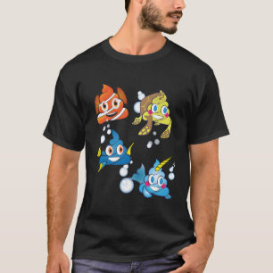 Sea Life Fishies ~ Fische Kackte Emoji Albern Fun  T-Shirt
