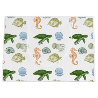 Sea Life-Geschenktasche Große Geschenktüte