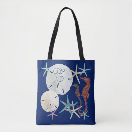 Sea Life Mit Monogramm Navy