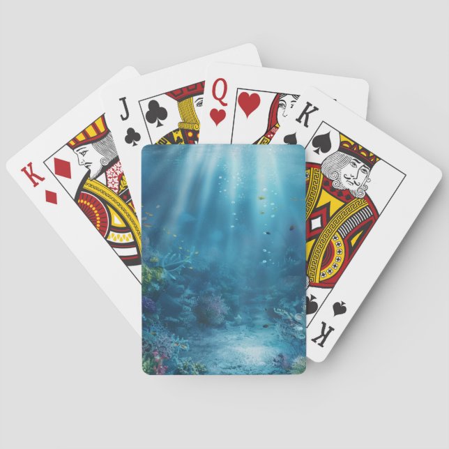 Sea Life Playing Cards Spielkarten (Rückseite)