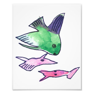 Sea Life Print Fotodruck