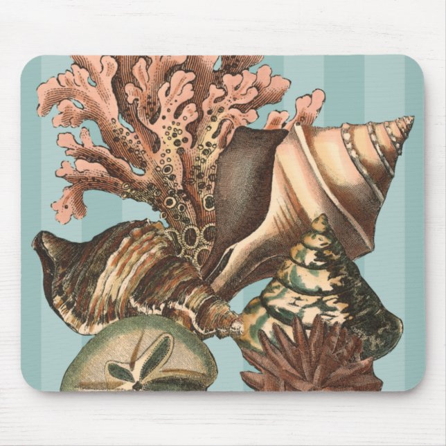 Sea Life Silhouette Mousepad (Vorne)