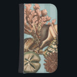 Sea Life Silhouette Galaxy S4 Geldbeutel Hülle<br><div class="desc">Dieser Kunstdruck zeigt die schönsten Dinge in der Natur des Ozeans. Auf diesem Bild finden Sie alle Arten von Meereslebewesen,  darunter eine Conch Seashell,  Sand Dollars und Riffe,  die tief im Meer vergraben sind. Diese Kunstsammlung ist ein Muss für Ihre nächsten Zazzle-Produkte.</div>