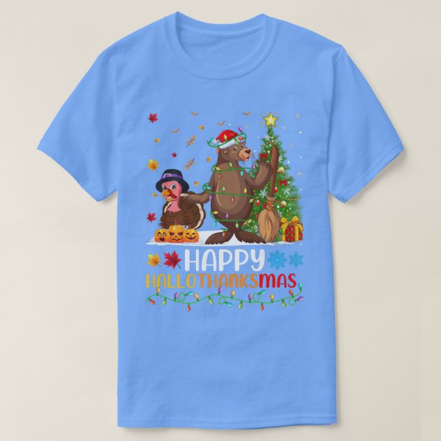 Sea Lion Animal Lover Funny Happy Sea Lion HelloTh T-Shirt (Design vorne)