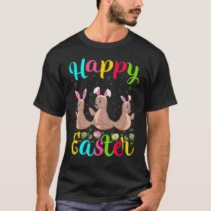 Sea Lion Funny Osterei Bunny Sea Lion Happy Ea T-Shirt