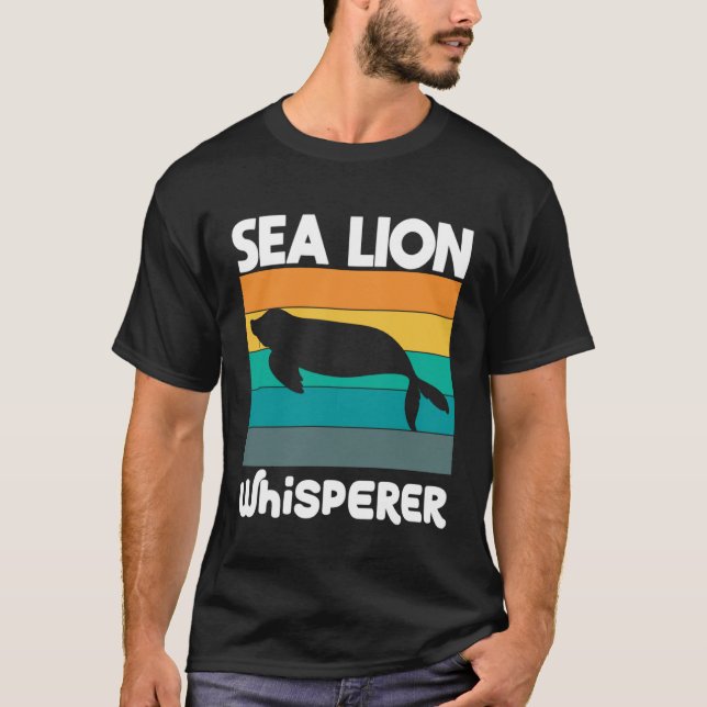 Sea Lion Whisperier T-Shirt (Vorderseite)