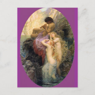 Sea Melodie - Herbert James Draper Postkarte