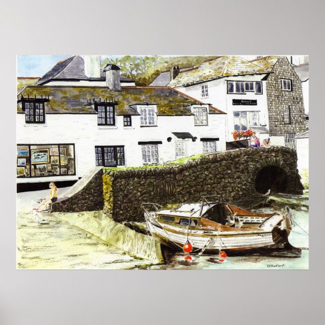 'Sea Mist' Print Poster (Vorne)