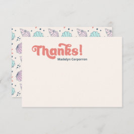 Sea Muschel Geburtstag Danke Karte