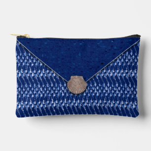 Sea Muschel Klutch Bag Druckbeutel Nähtasche Zubehörtasche