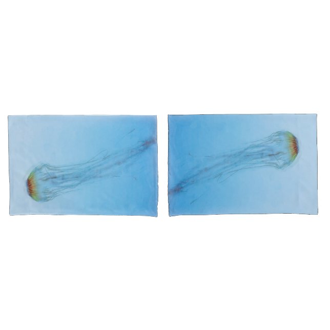 Sea Nettle Kissenbezug (Vorderseite-Set)
