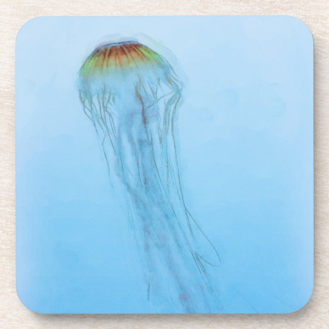 Sea Nettle Untersetzer (Vorderseite)