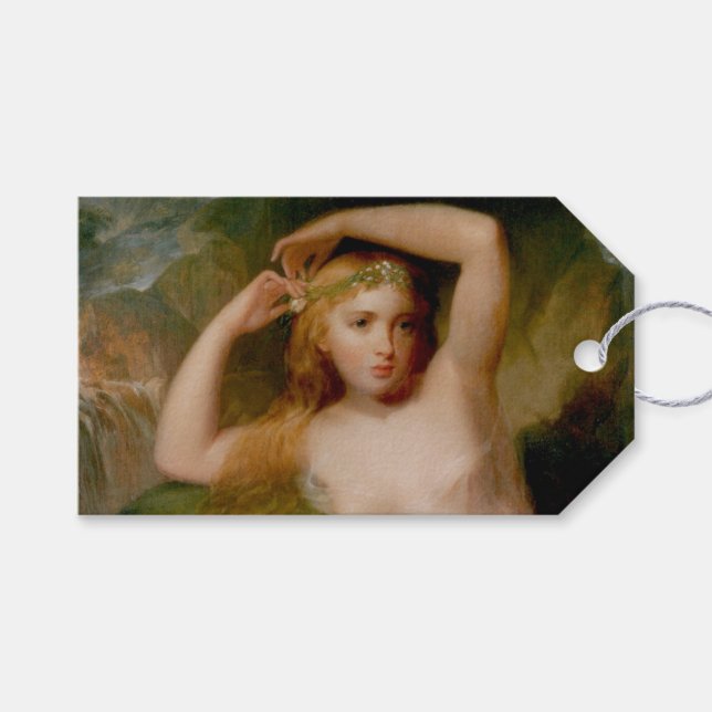 Sea Nymph (von Thomas Sully) Geschenkanhänger (Vorderseite (Horizontal))