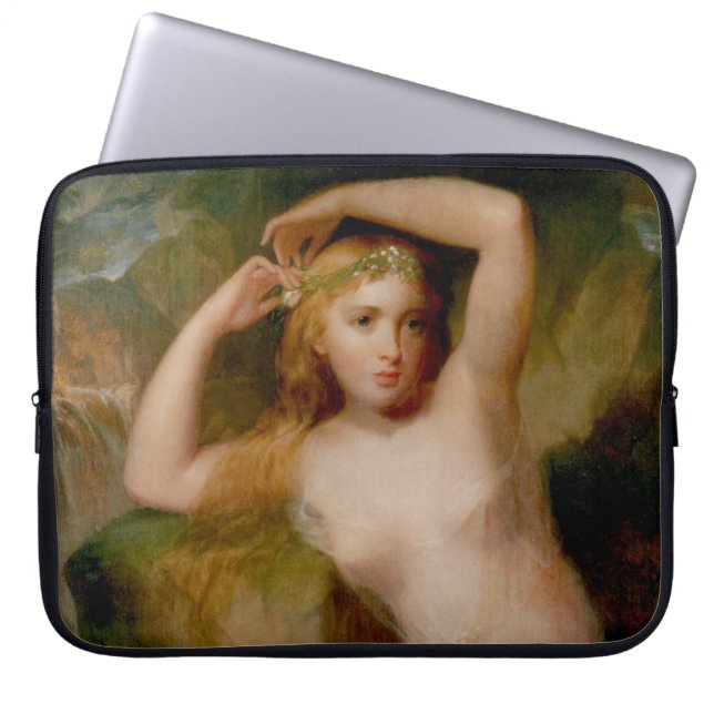 Sea Nymph (von Thomas Sully) Laptopschutzhülle (Vorderseite)