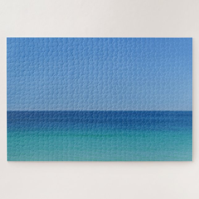 Sea of Blue Puzzle (Horizontal)