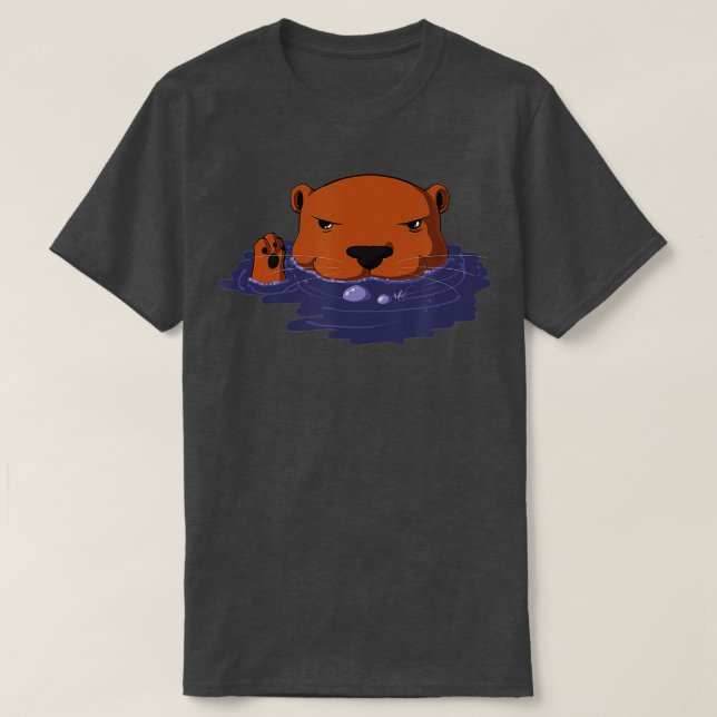 Sea Otter Animal Lover Sea Otter T-Shirt (Design vorne)