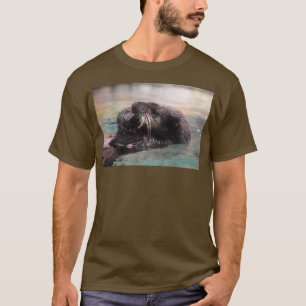 Sea Otter im Georgia Aquarium T-Shirt