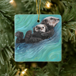 Sea Otter Ornament