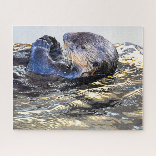 Sea Otter Puzzle (Horizontal)