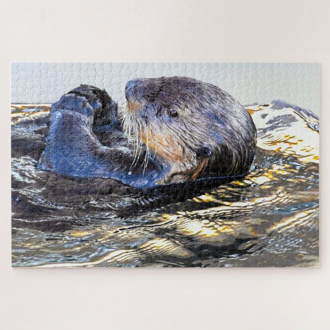 Sea Otter Puzzle (Horizontal)