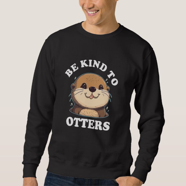 Sea Otter Sweatshirt (Vorderseite)